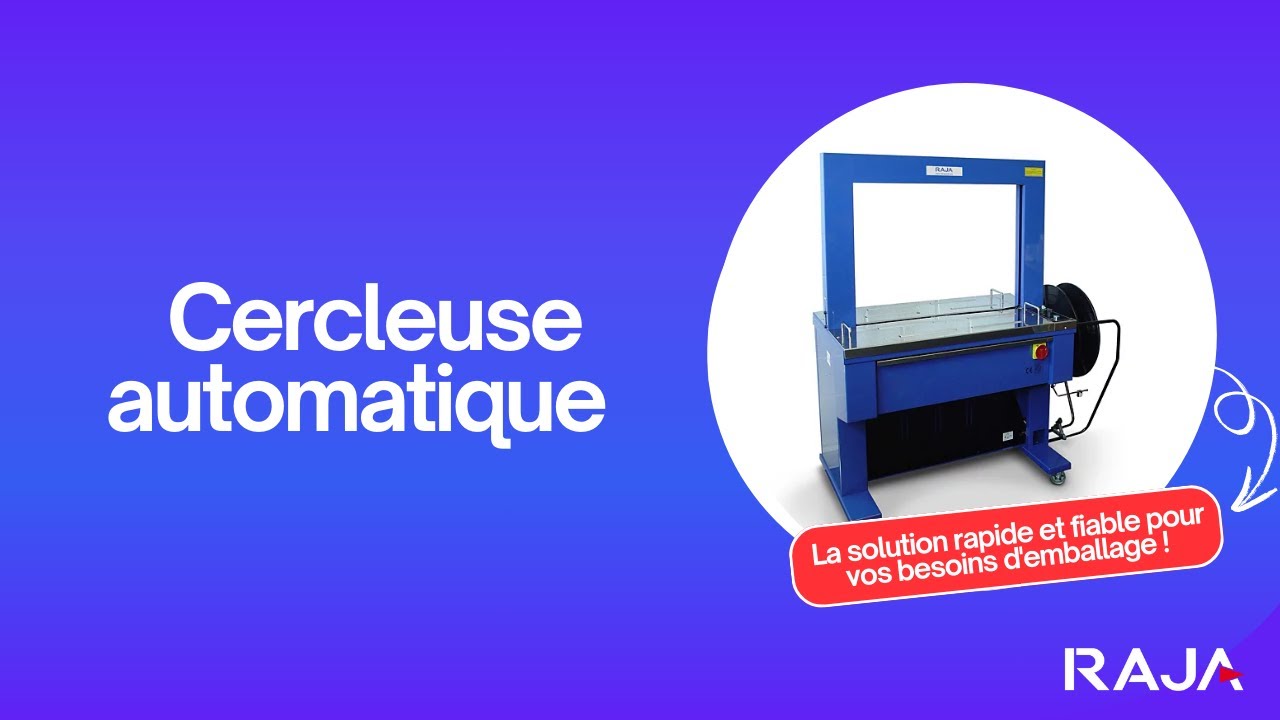 Cercleuse Automatique - Vidéo Raja