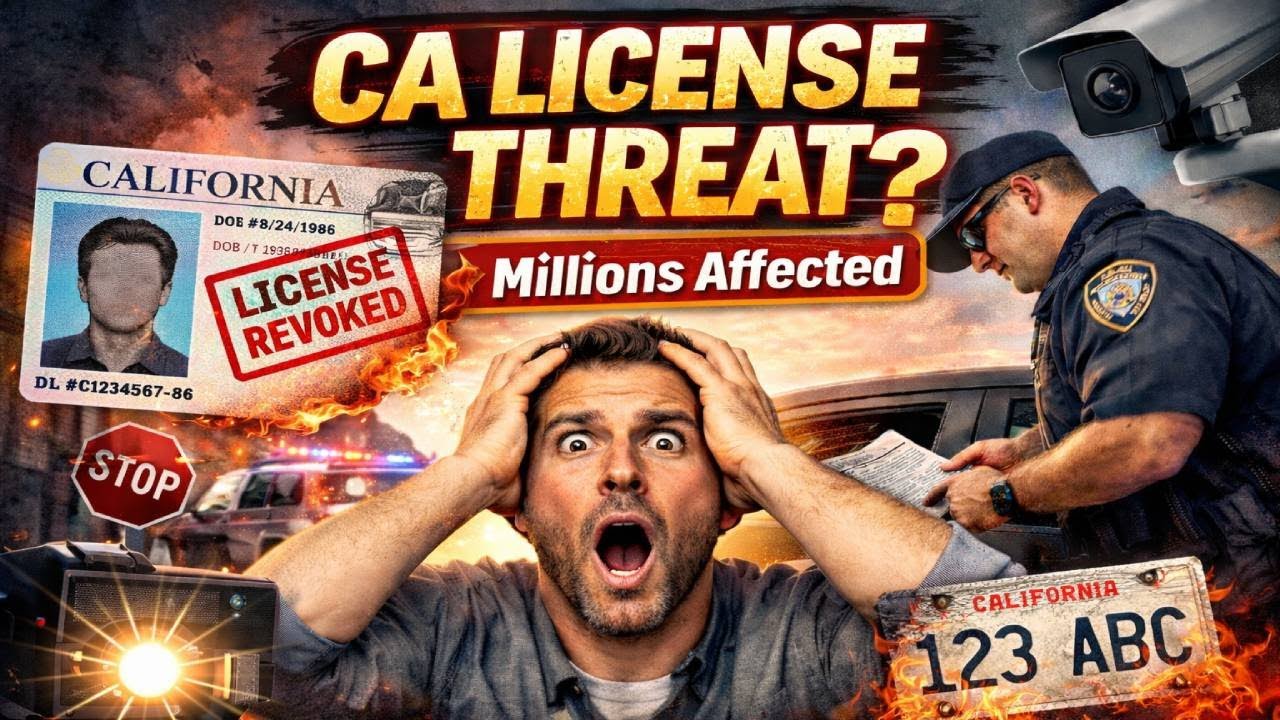 Millions of California Drivers Could Lose Their License Over This Change -  Check Details