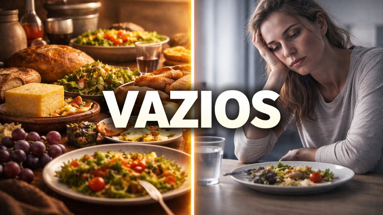 Por que comemos o suficiente — e ainda assim nos sentimos vazios