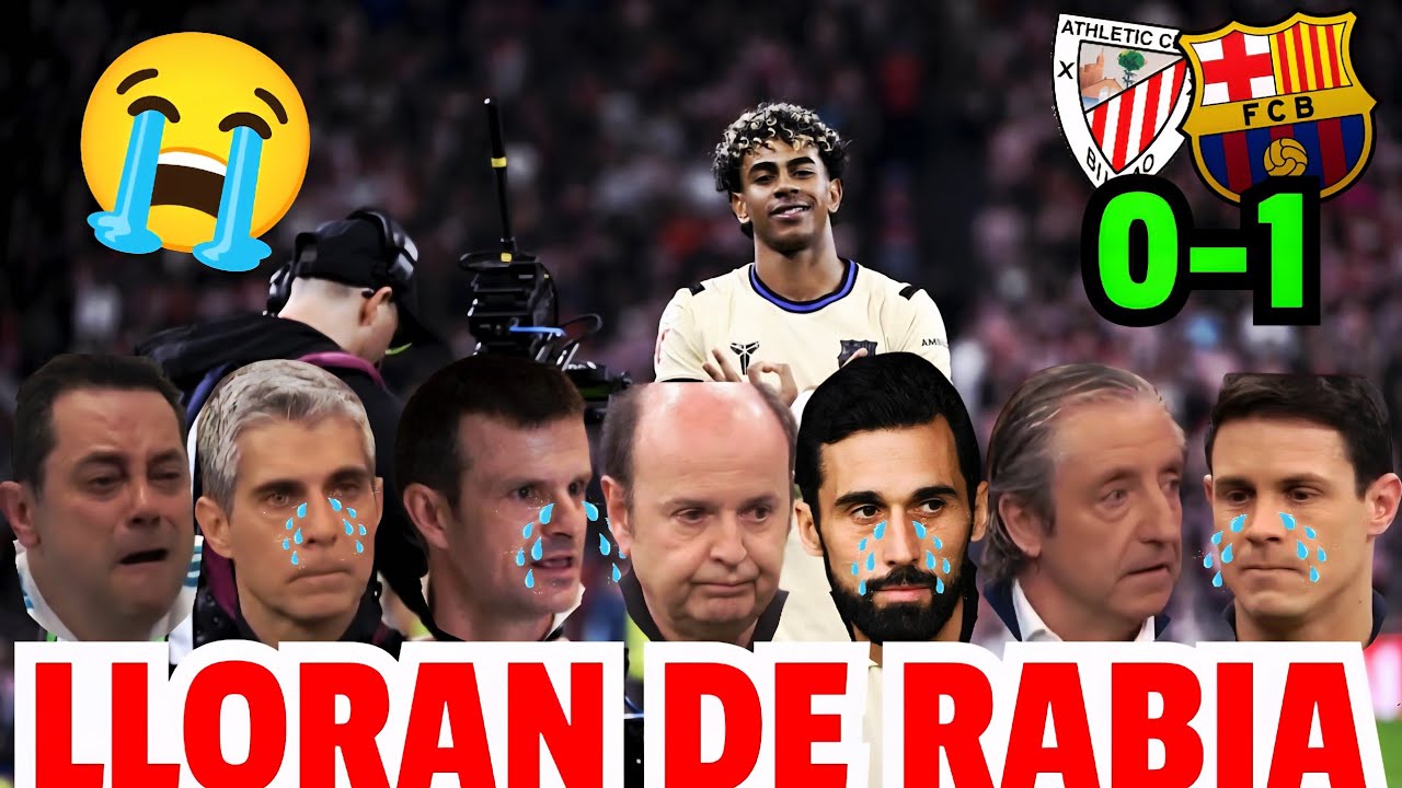 😭🤣 LAMINE HACE LLORAR DE RABIA A LOS MADRIDISTAS CON SU GOLAZO CONTRA ATHLETIC 0 FC BARCELONA 1!!