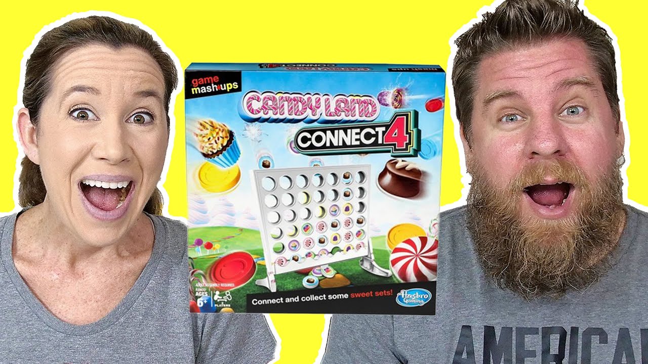 Hasbro Game Mashups - Candy Land Connect 4 Game