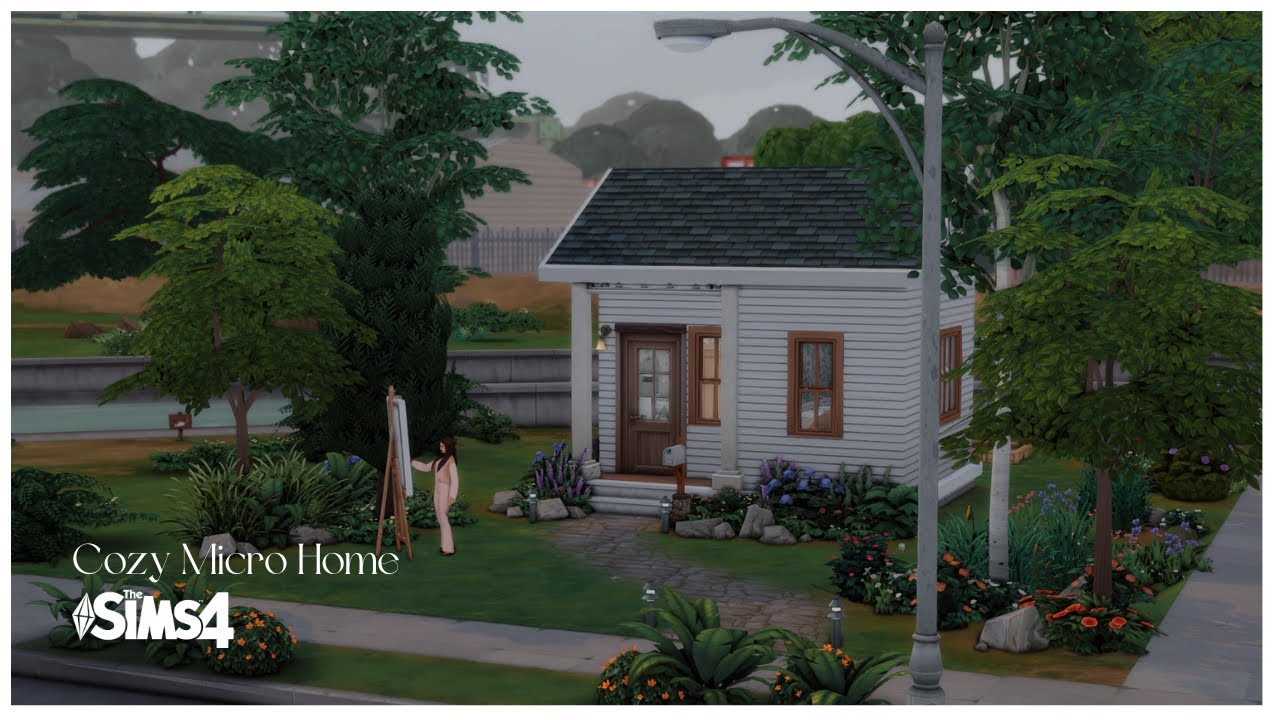 The Sims 4 Micro Home | Speed Build | The Sims 4 Indonesia