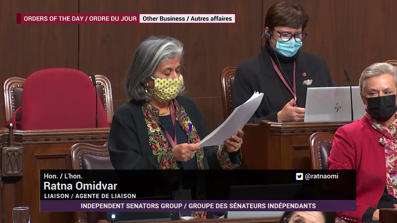 Speech on Bill S-216: The Effective and Accountable Charities Act