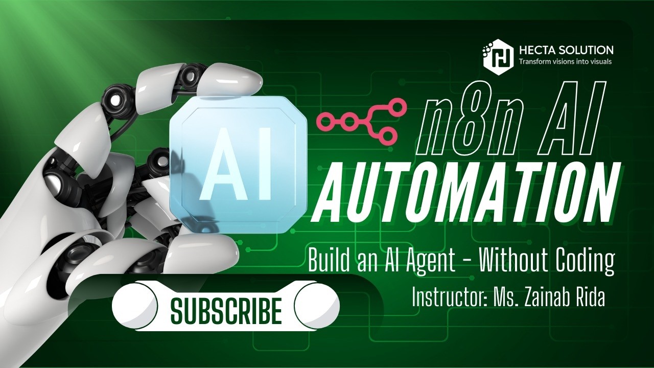 Build an AI Agent Without Coding | No-Code AI Agent Tutorial using n8n (Beginner Guide)