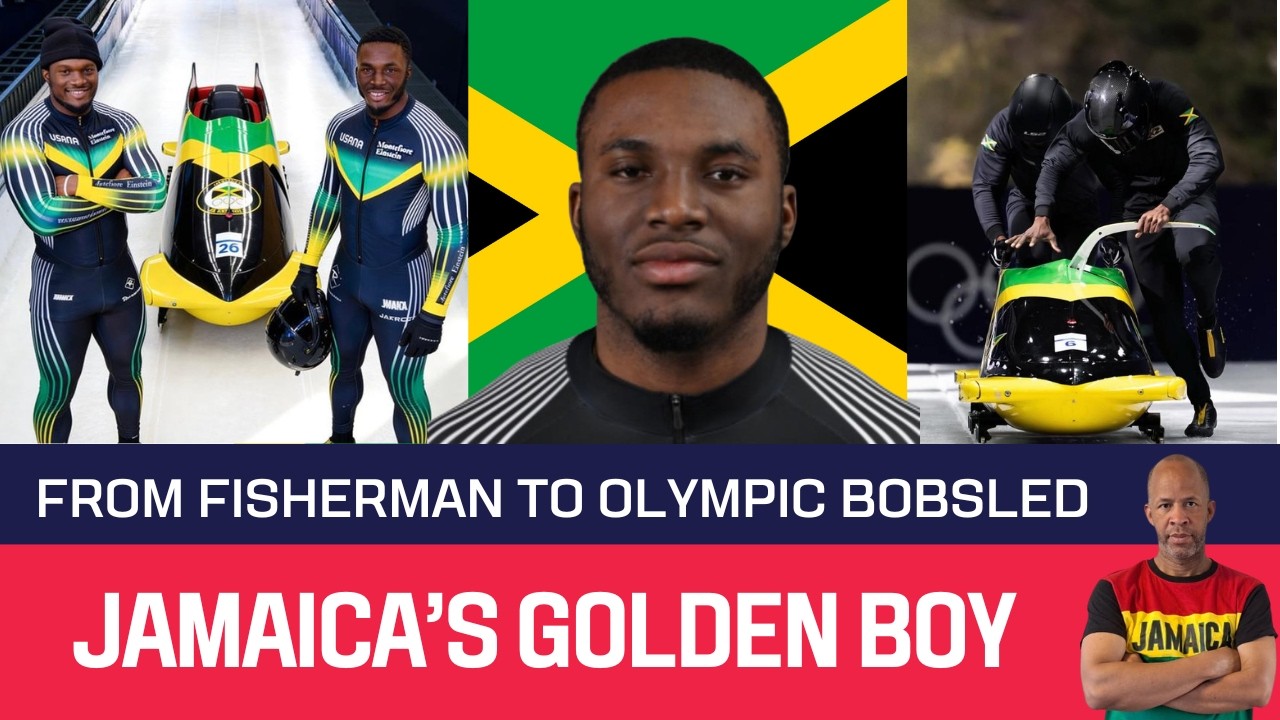 Jamaica  Winter Olympics Journey  |Jamaican Fisher Man Wins First  Gold In Bobsled For Jamaica |