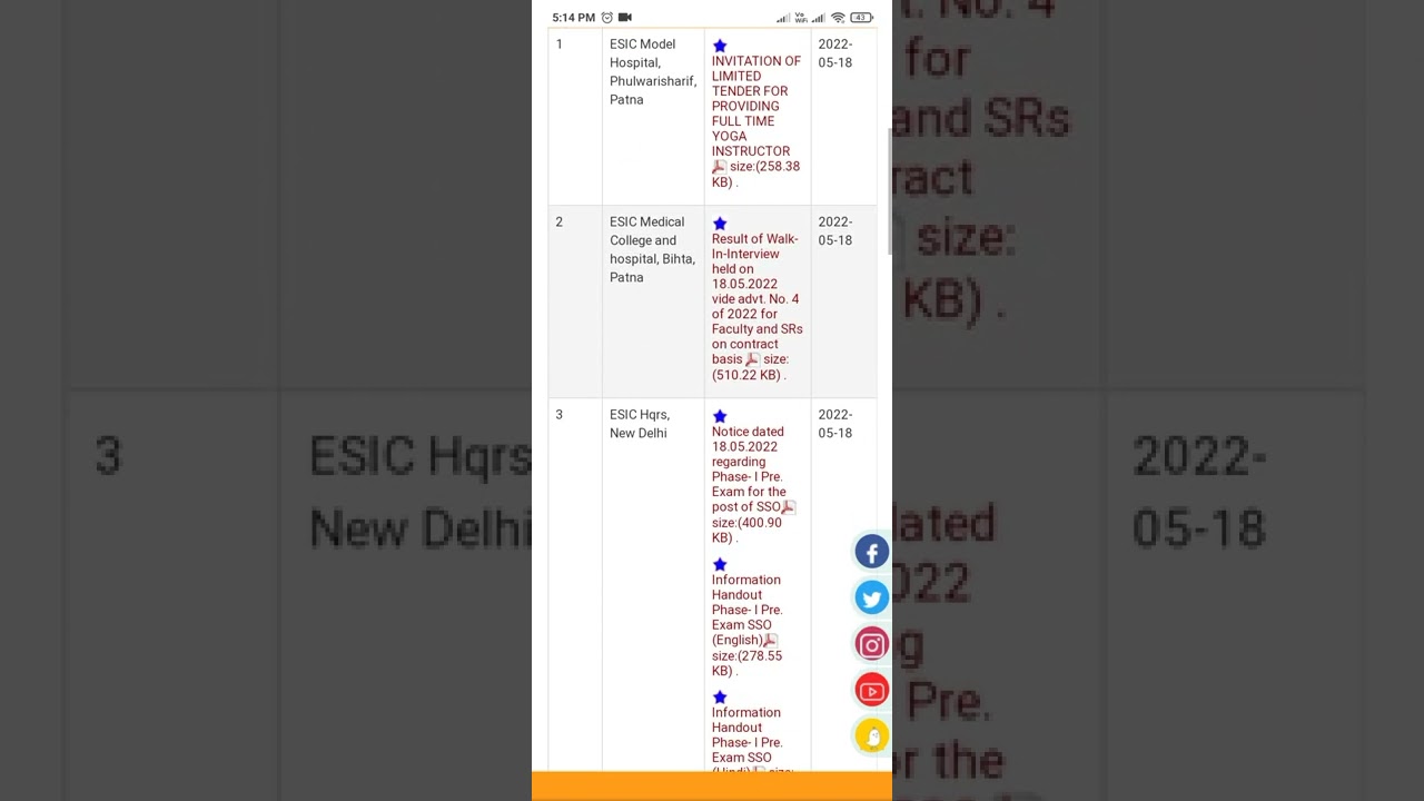 ESIC stenographer RESULT. #stenographer #esic #esicadmitcard #esicudc2022 #esicstenographer