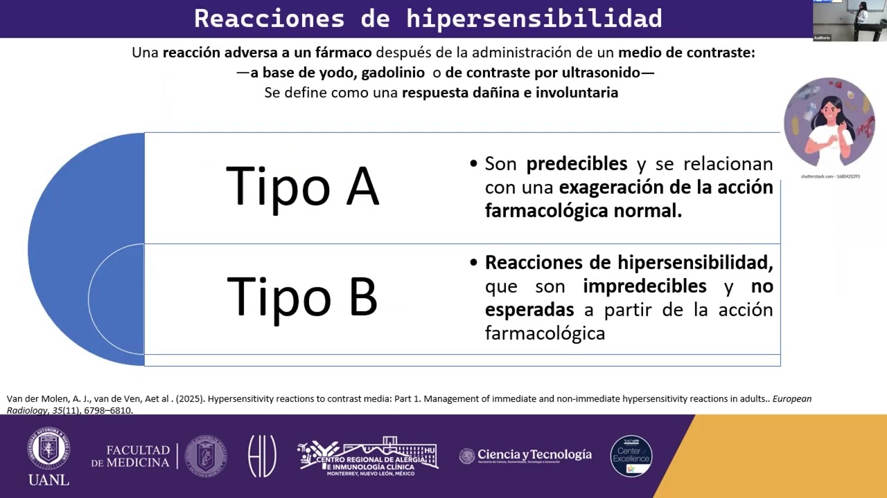Medios de contraste y reacciones de hipersensibilidad. Prevención y manejo seguro