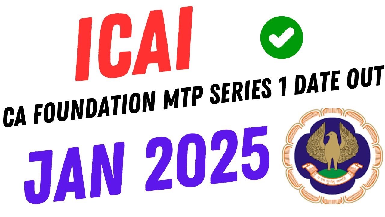 Breaking News || CA Foundation Mock Test Series 1 Datasheet Out Jan 2025