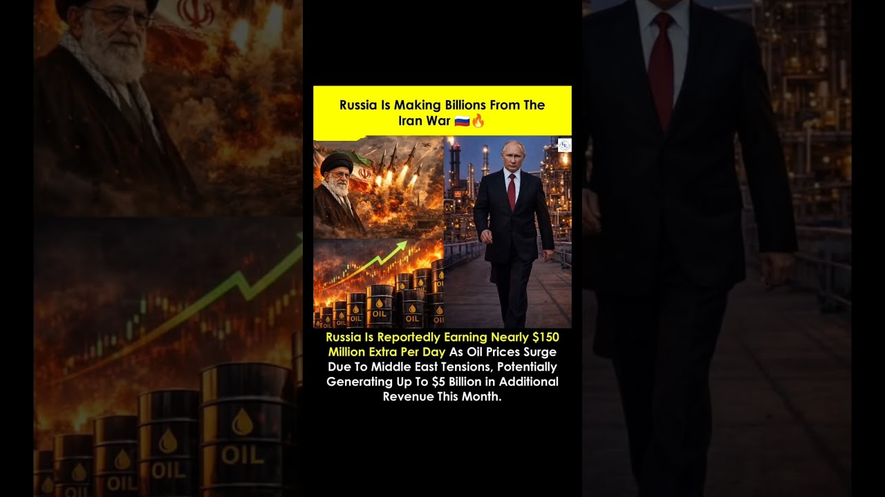 Middle East are driving global crude oil prices higher, indirectly boosting Russia&rsquo;s oil revenues 😱