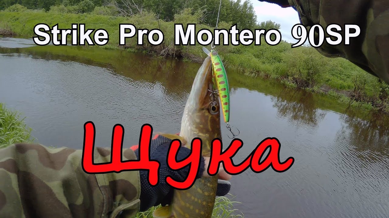 Щука на Strike Pro Montero 90SP