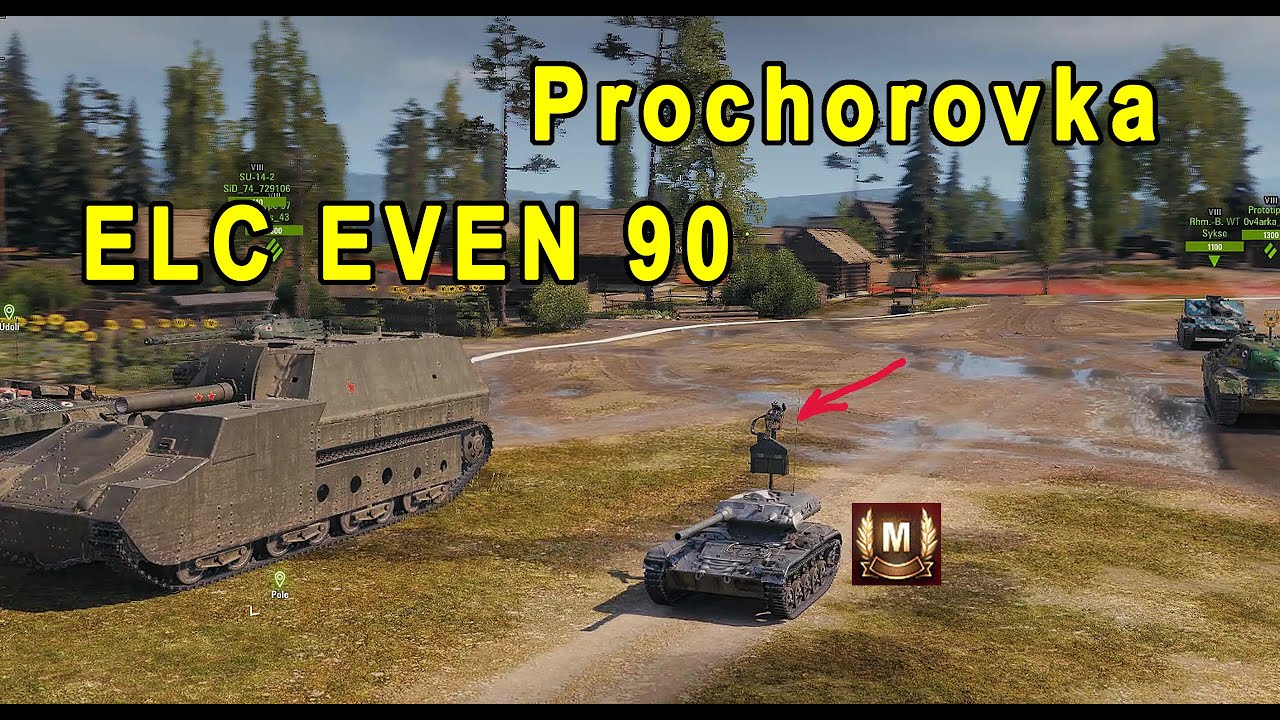 WoT - ELC EVEN 90 (Tier VIII) na Prochorovce - Marek_z_Pardubic CZ