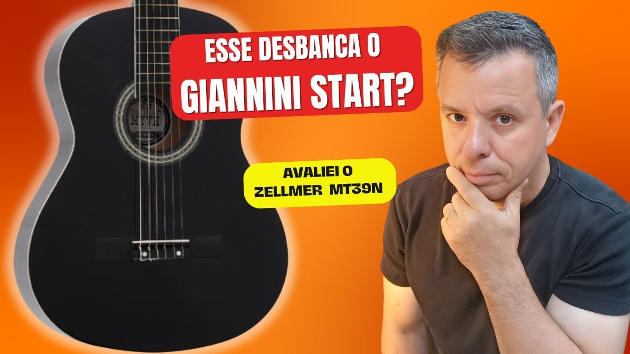 Chegou um Violão para desbancar o Giannini Start? Avaliei o Zellmer - MT39N Myth Base