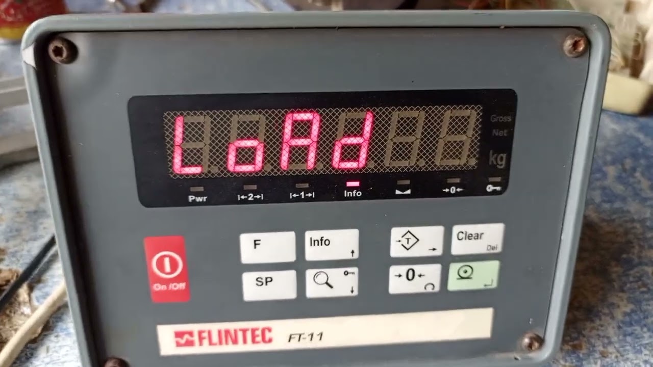 Flintec Ft-11 Calibration call 03000833863 Mr. shahbaz Amjad