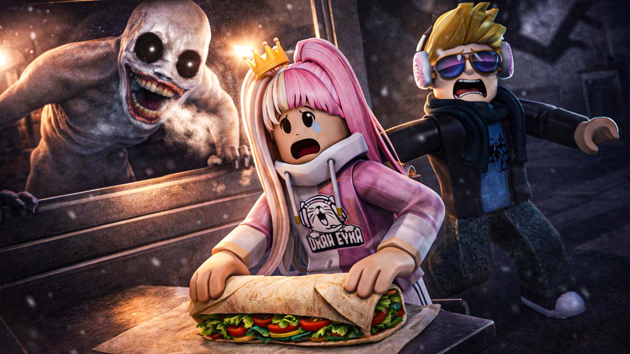 3 ORANG PENAKUT KERJA SHIFT MALAM PADA PUKUL 3PAGI👻Part 2!!! [ SHAWARMA KIOSK ] ROBLOX MALAYSIA