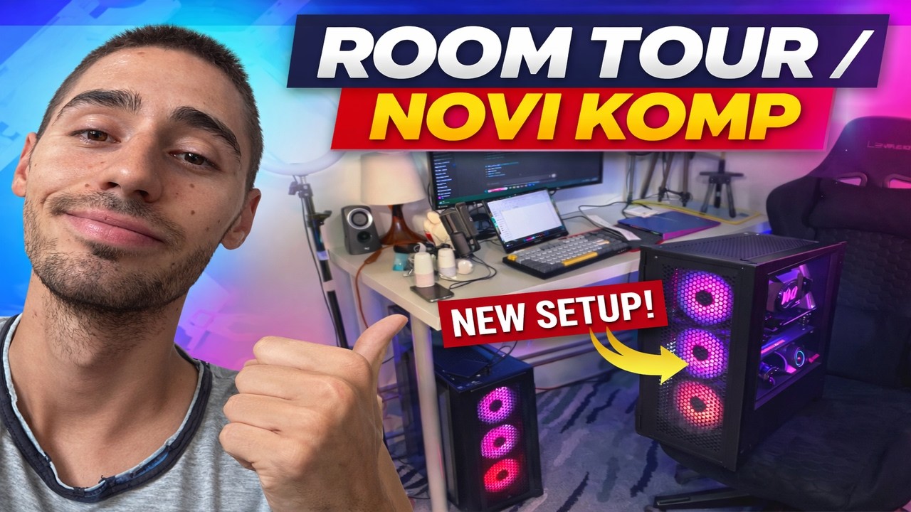 UNAPREDIO SAM SOBU DA IZGLEDA JOS SKUPLJE ! - NOVI ROOM TOUR