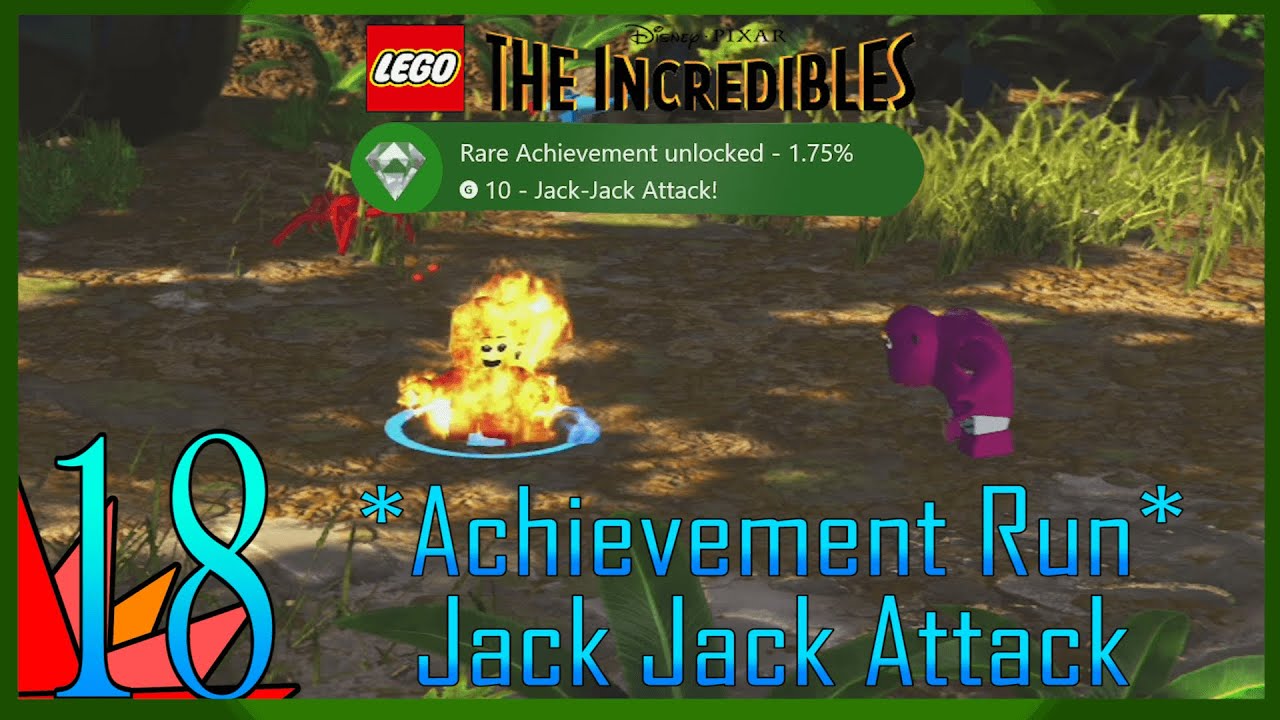 JACK JACK ATTACK *ACHIEVEMENTS* LEGO INCREDIBLES Ep 18 | Flyinnn Hawaiiannn