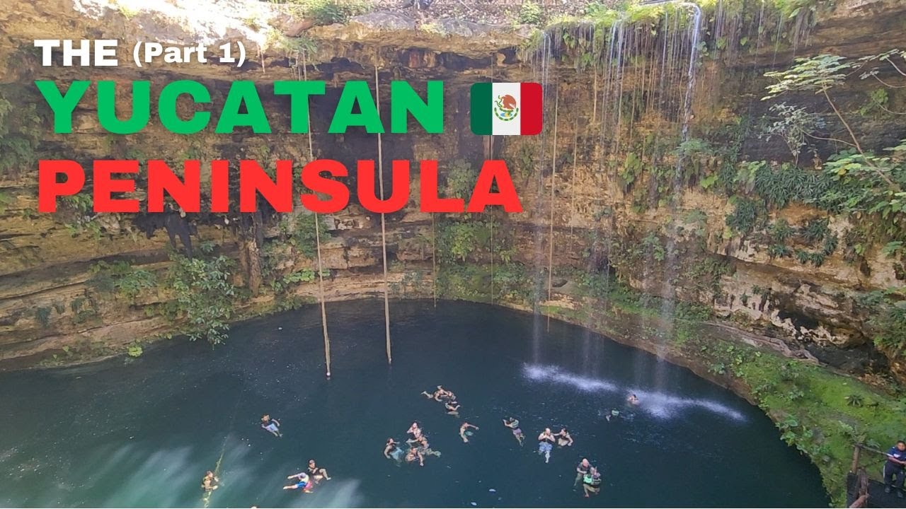 Swimming in a Cenote and a Charming Mexican Town | Valladolid, Cenote Saamal
