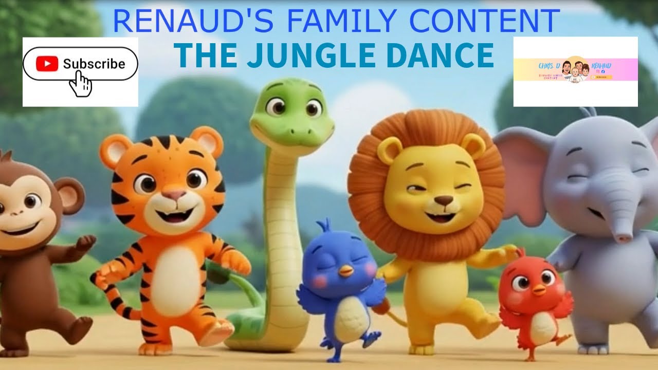 Your children will love this! THE JUNGLE DANCE Sing along and dance