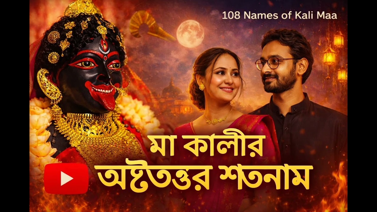 মা কালীর অষ্টোত্তর শতনাম I Ashtottoro Shoto naam Maa Kali