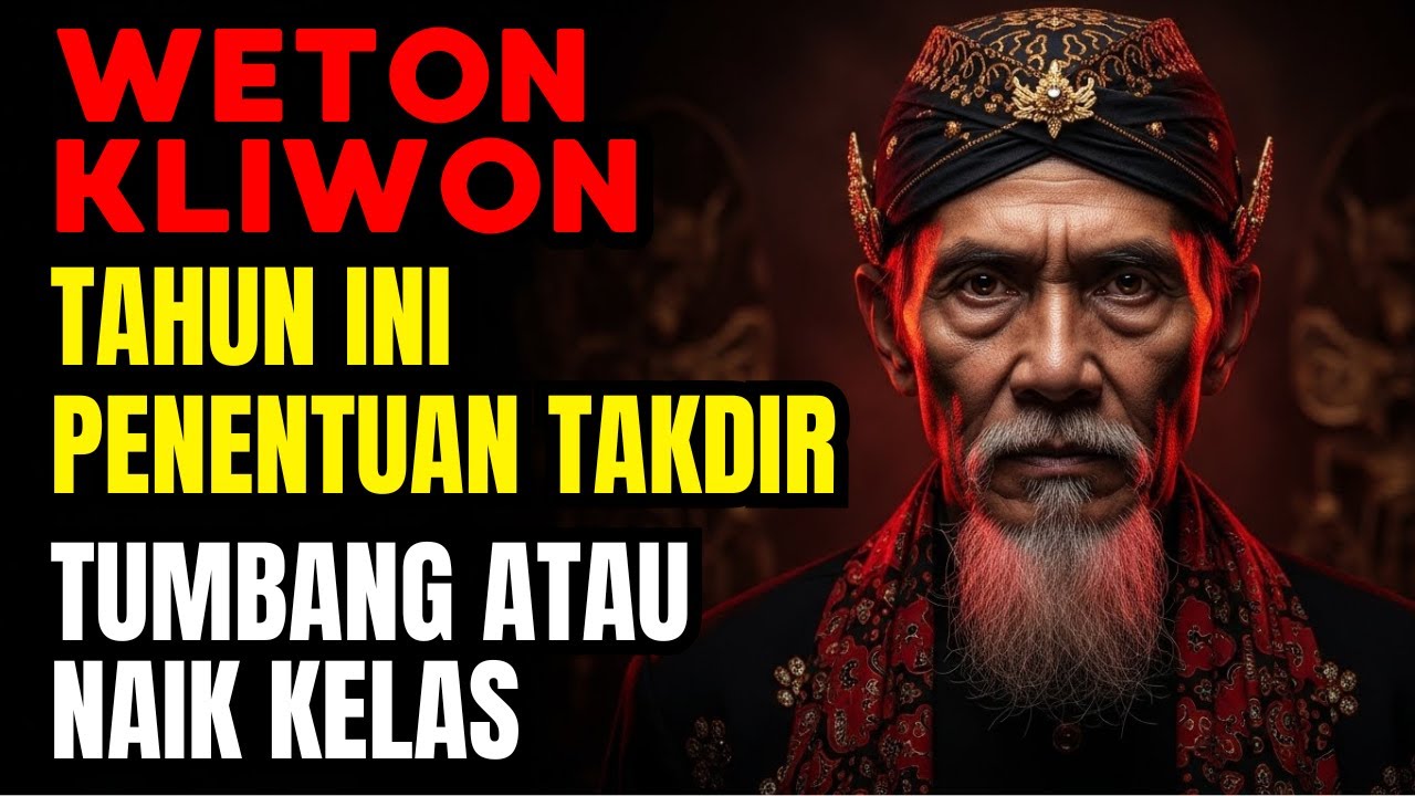GILA! Weton Kliwon Masuk Tahun Penghakiman Takdir di 2026, Siap atau Tumbang