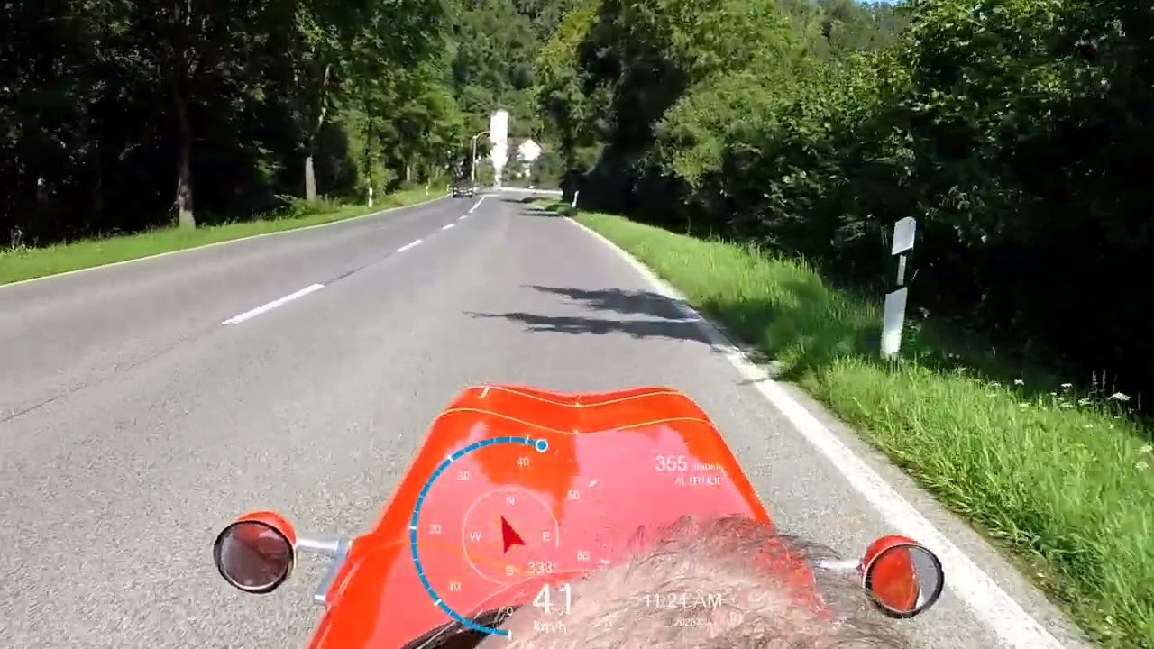 Von Hexenagger bis Riedenburg durch das Schambachtal mit dem Velomobil