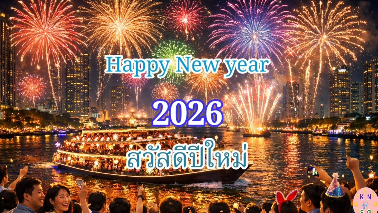 happy new year 2026 / สวัสดีปีใหม่ 2569 /ສະບາຍດີປີໃໝ່ 2026
