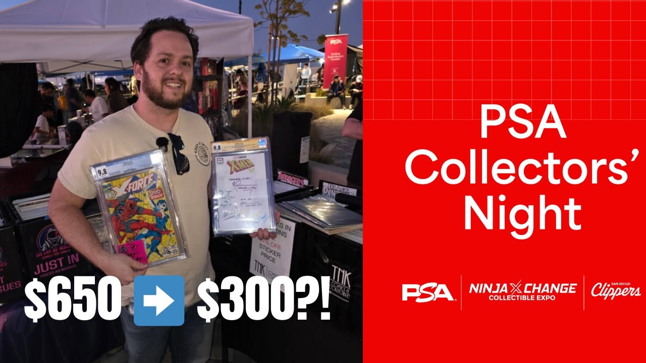 PSA x San Diego Clippers! 🏀 Pokémon & Comic Hunting at Frontwave Arena