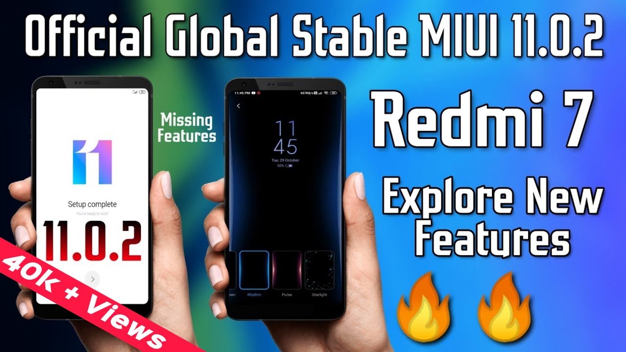 Redmi 7 Got Official MIUI 11.0.2 Global Stable OTA Update Review - Explore New Features & Missing FS