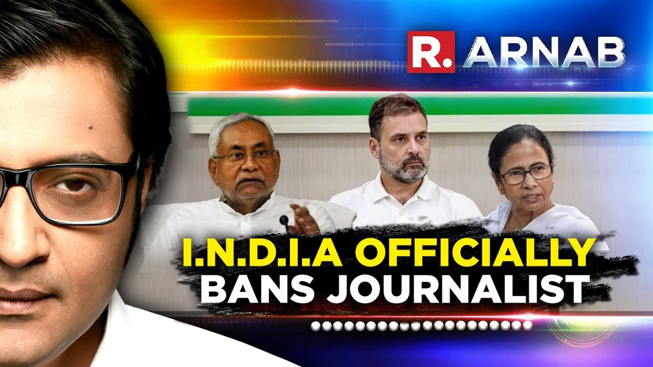 Arnab's Lead: I.N.D.I.A bloc boycotts Arnab Goswami and 13 other anchors, is Emergency Mindset Back?