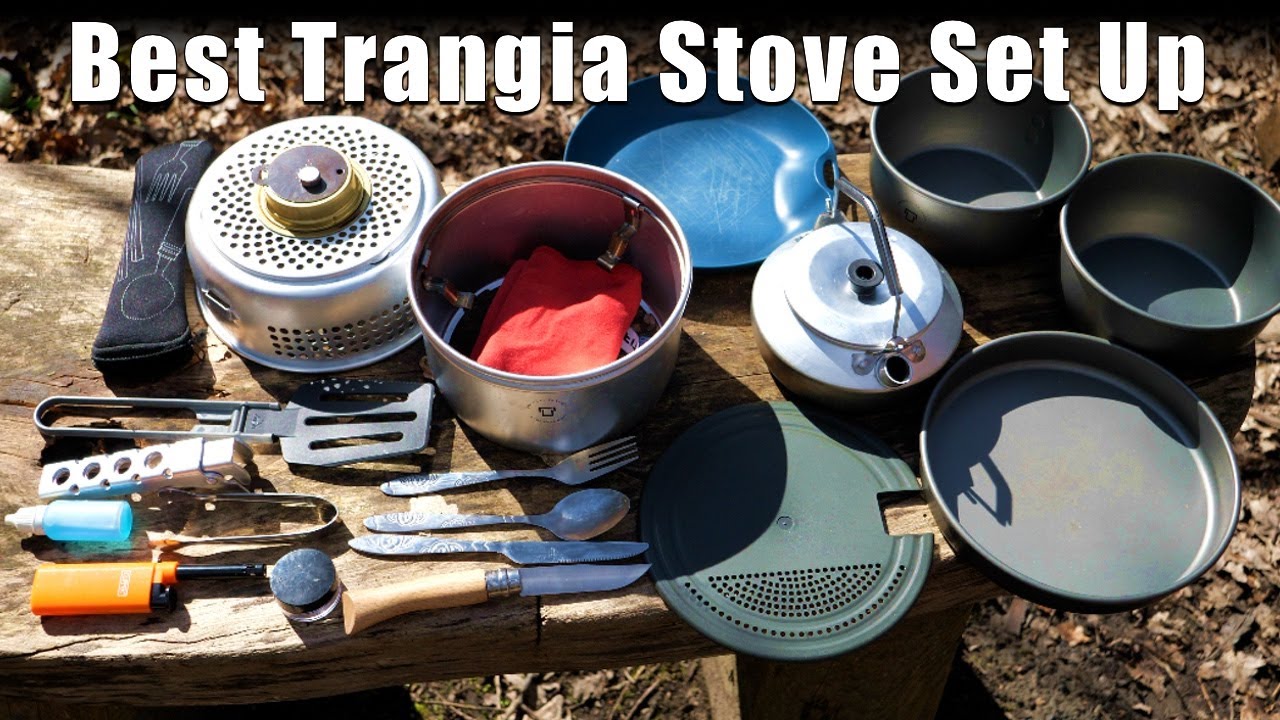 Моя индивидуальная плита Trangia / набор для приготовления пищи