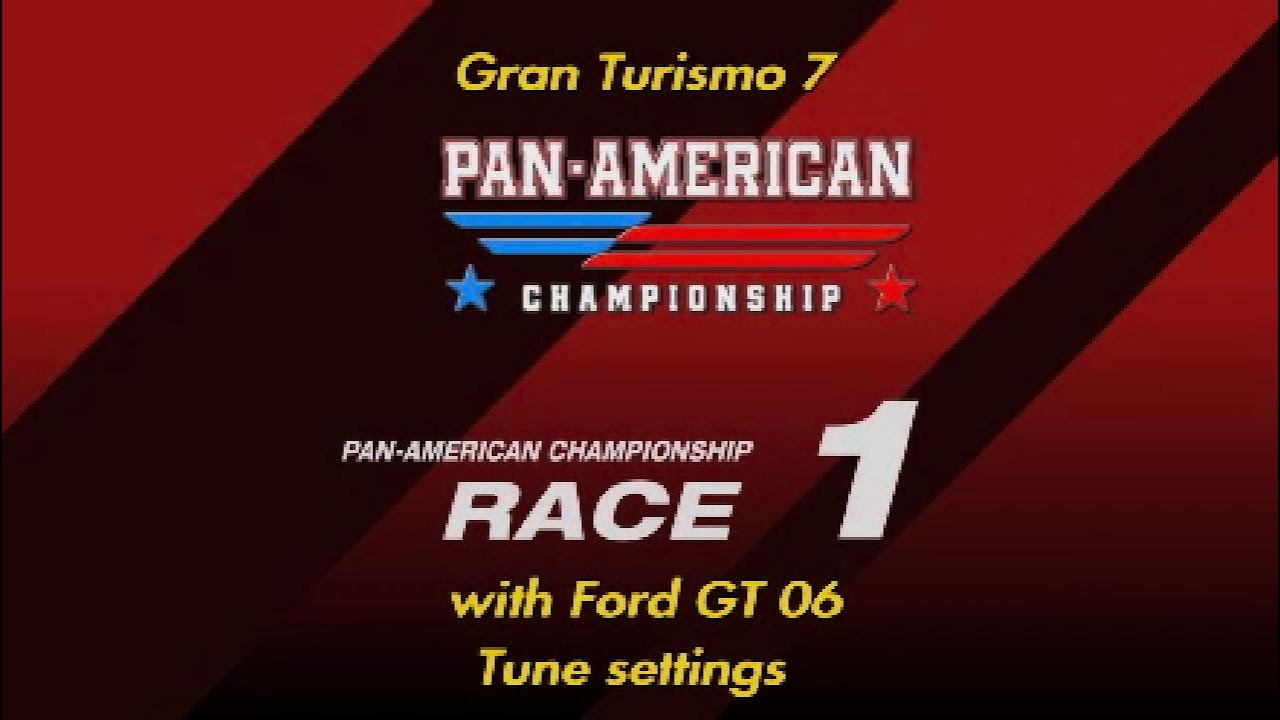Gran Turismo 7 | Touring Car Championship | 3 races | Ford GT 06 | Tune setings