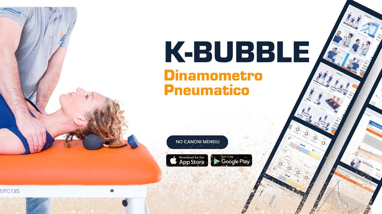 K BUBBLE DInamometro pneumatico misurazione forza muscolare