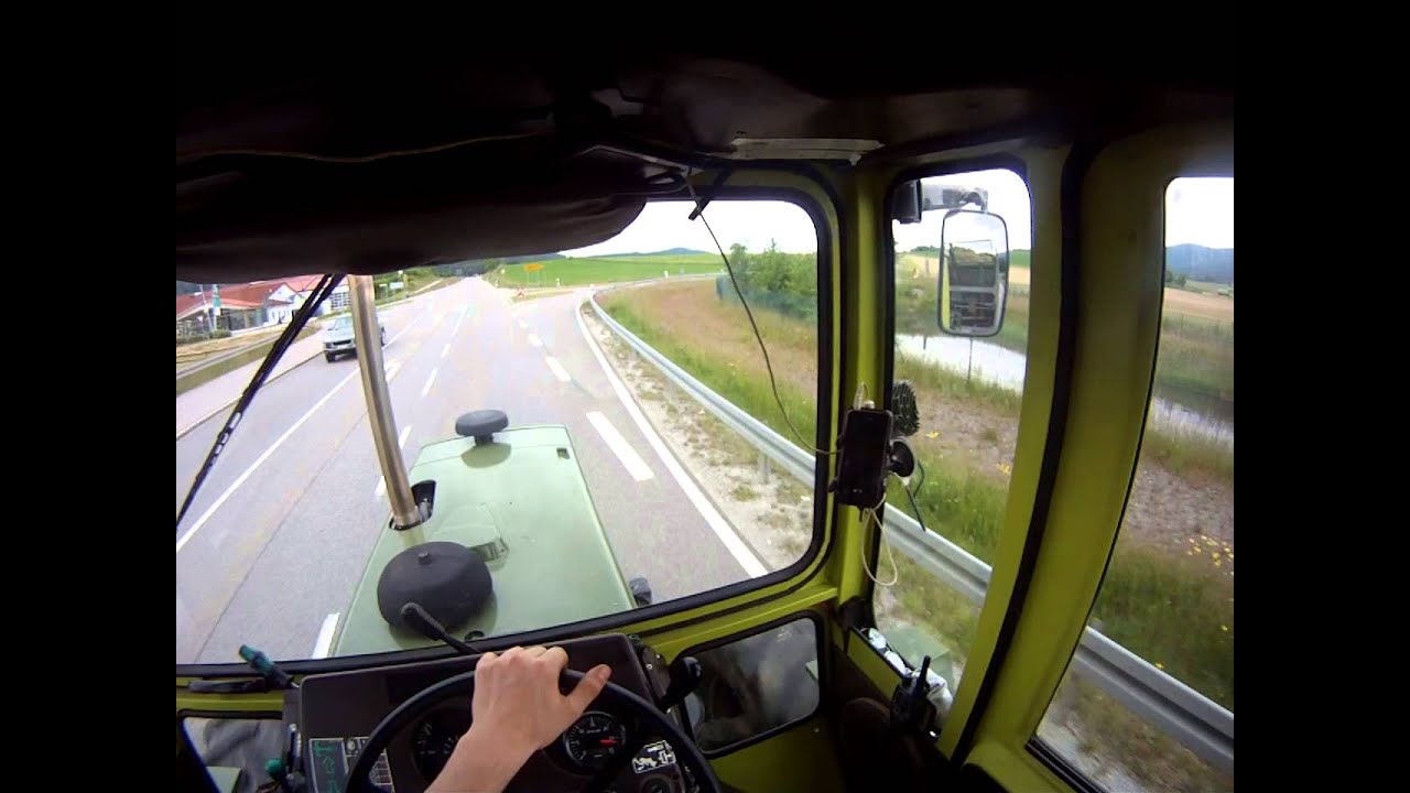 GoPro @ MBtrac 110 turbo und Fliegl ASW 160 beim Grashäckseln [HD]