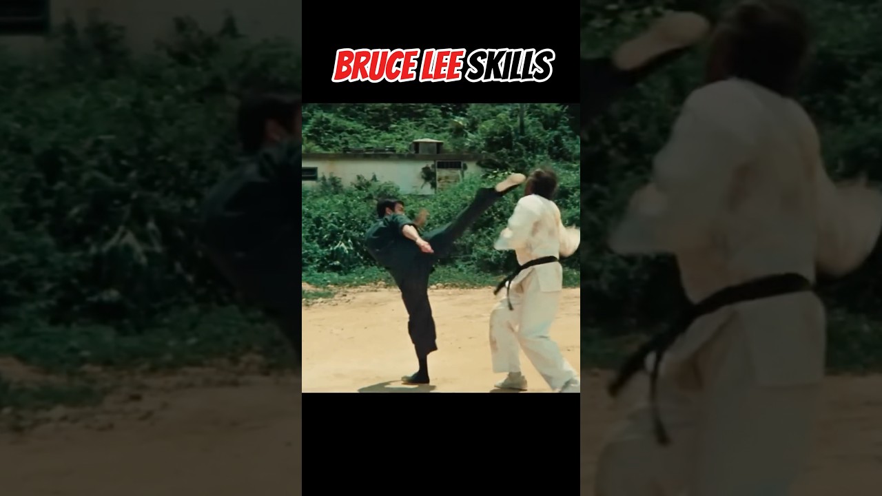 Bruce lee Skills 🐉 #kungfu #brucelee #martialarts