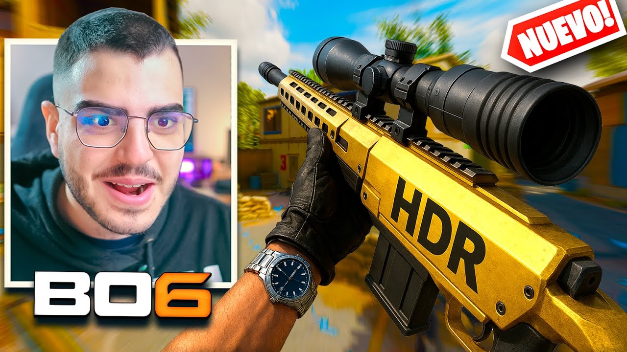 Así es el NUEVO SNIPER *HDR* de Black Ops 6...