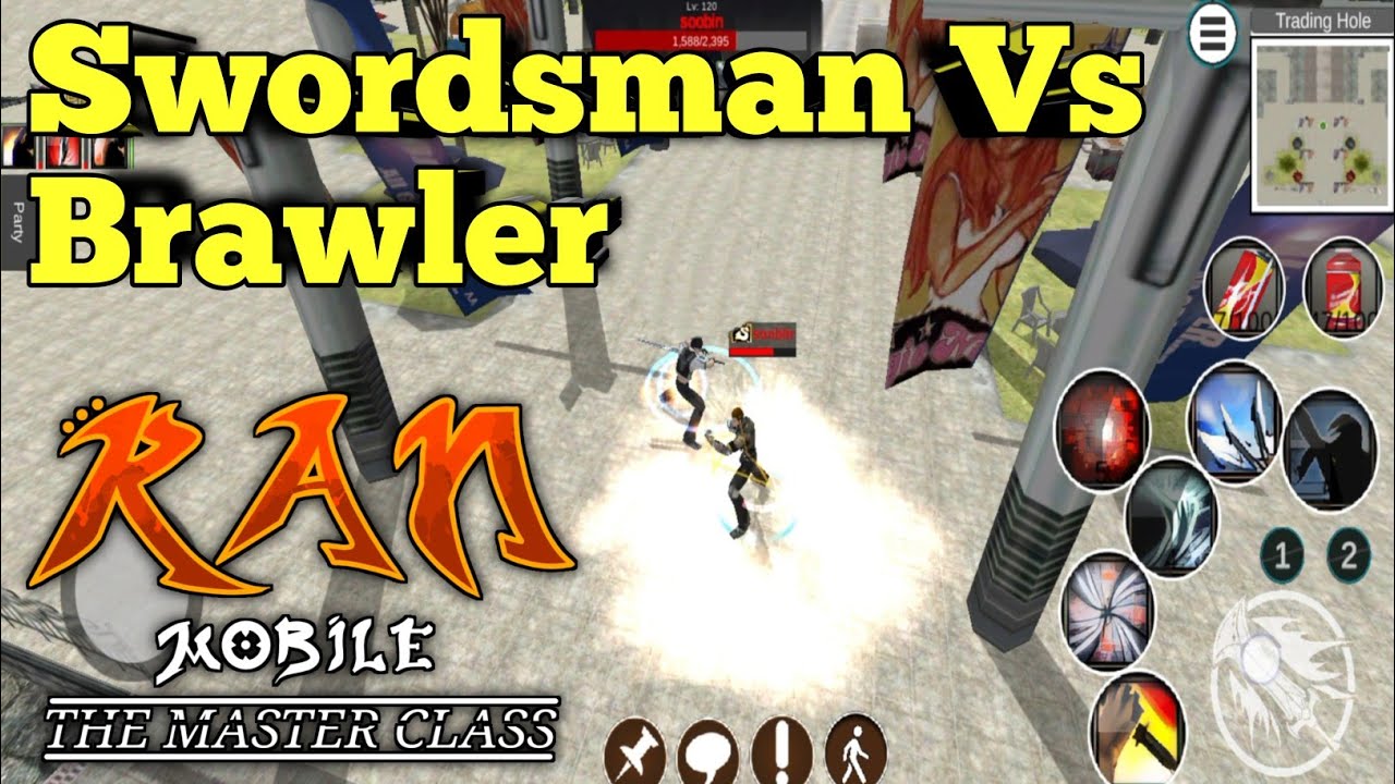 Ran Mobile: The Master Class OBT | Swordsman Versus Brawler