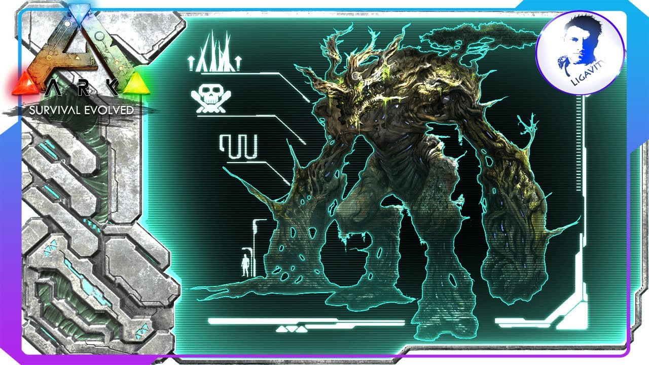 FOREST TITAN BOSS FIGHT | SOLO | Extinction DLC Official | Ark: Survival Evolved