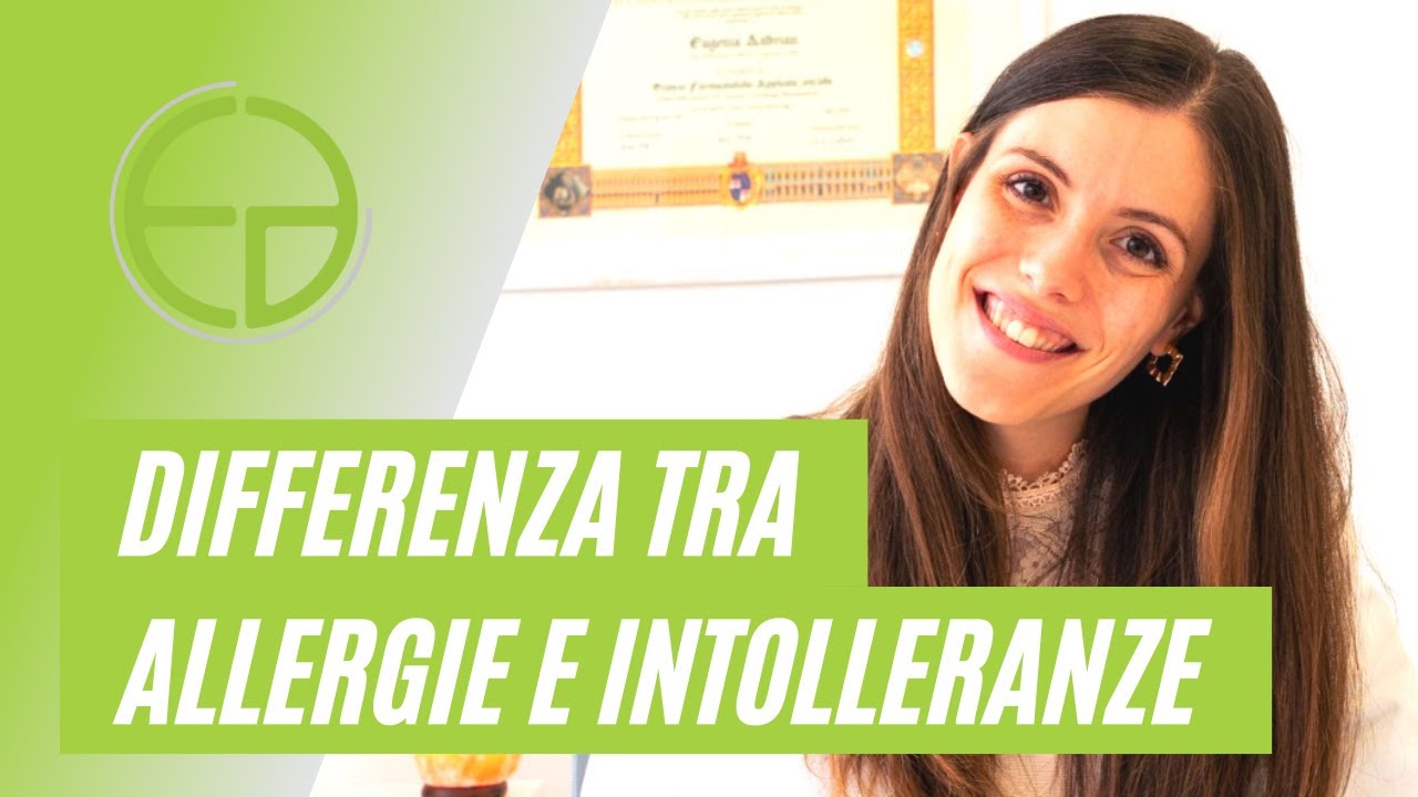 Differenza tra allergie e intolleranze
