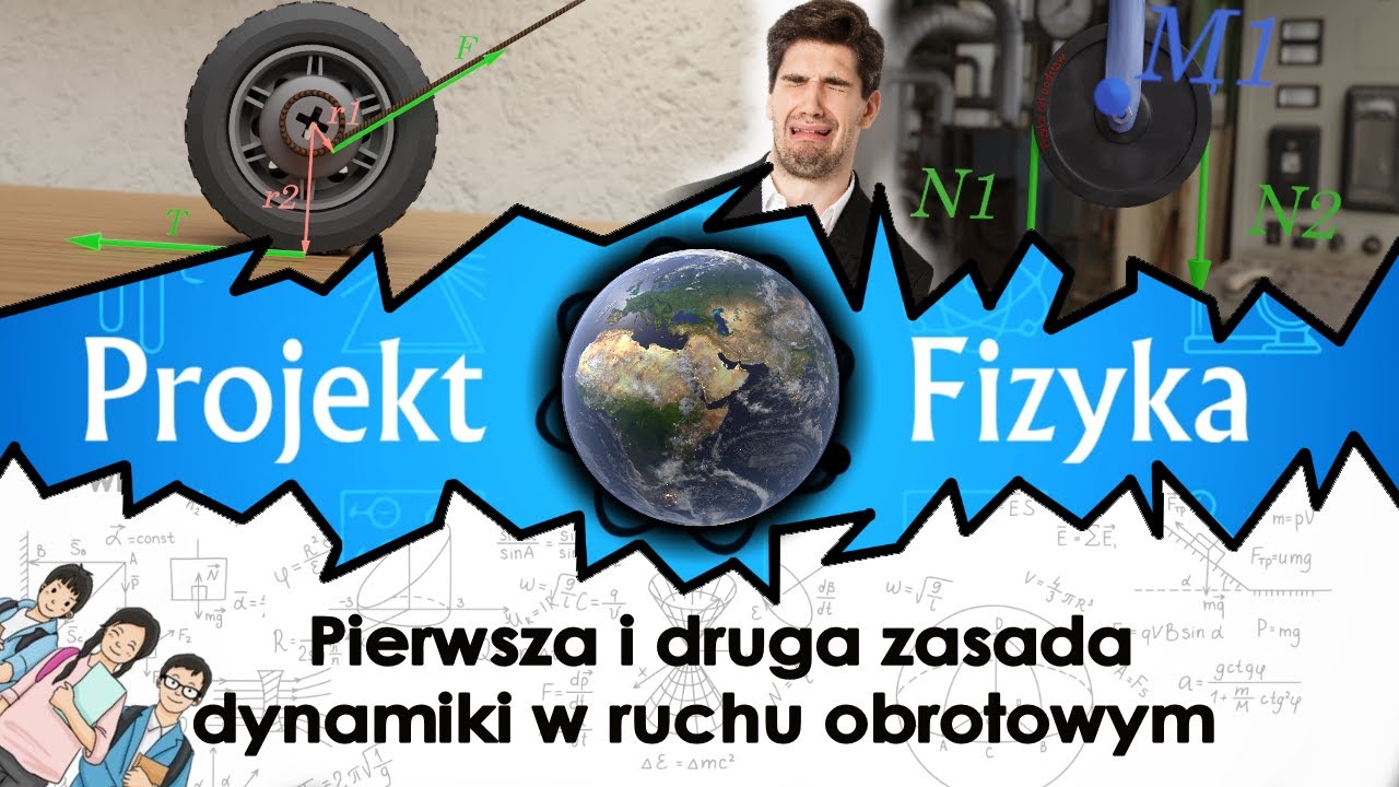 Pierwsza i druga zasada dynamiki bryły sztywnej - ruchu obrotowego