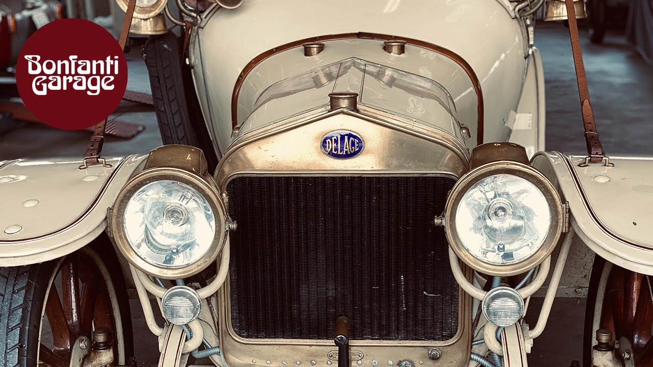 Veteran car DELAGE R4 (1913): un'auto rara dai dettagli straordinari - Bonfanti Garage