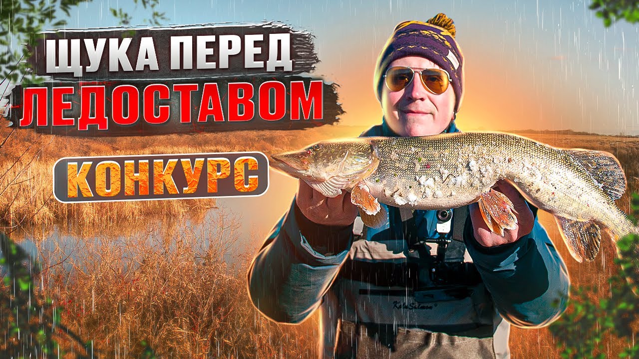 Попали на РАЗДАЧУ щуки перед ледоставом!