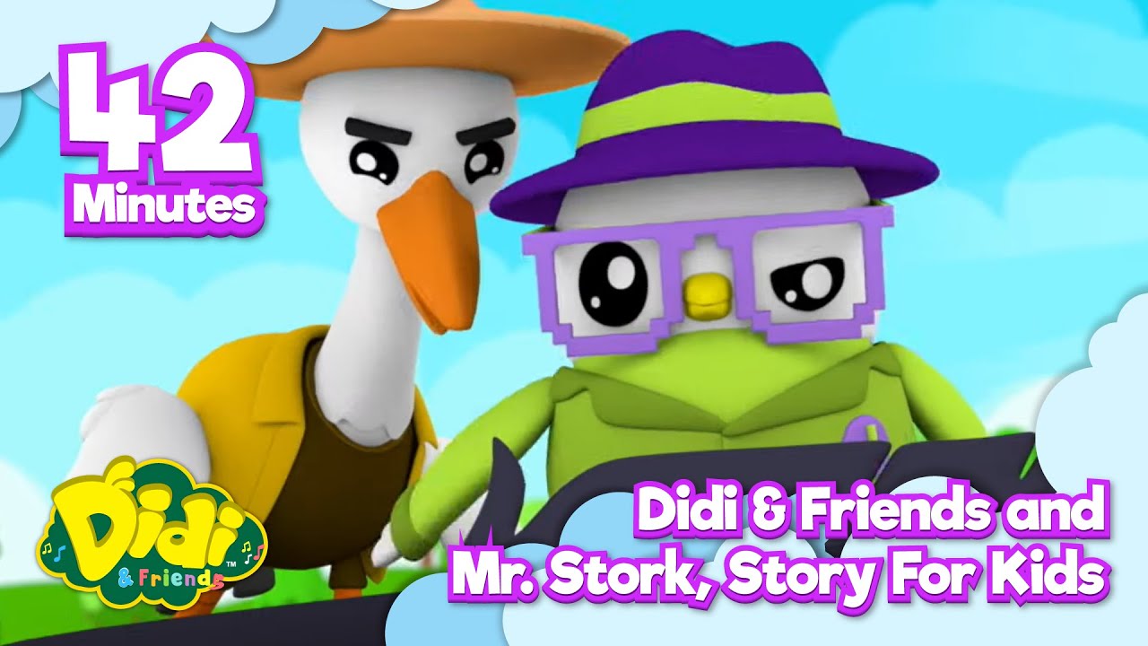 Didi & Friends and Mr. Stork | Story For Kids Compilation | Didi & Friends English