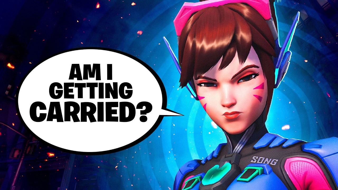 Is This Dva Just Getting Carried By Their Duo? - Overwatch Spectating