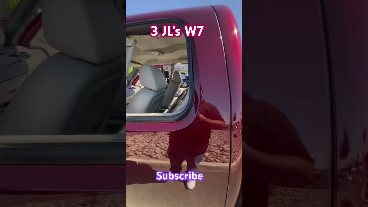 Silverado with 3 W7 JL Audio🤙🏼🔉