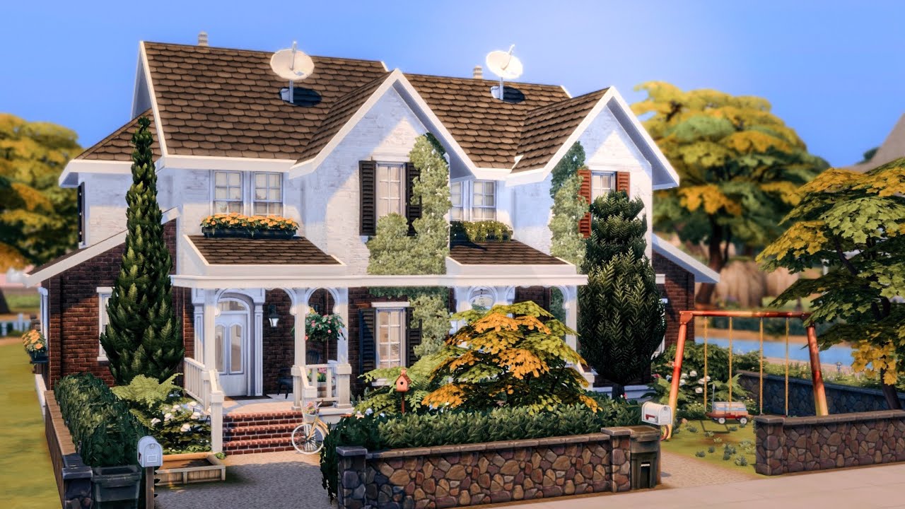 Semi-Detached Homes  | The Sims 4 Speed Build