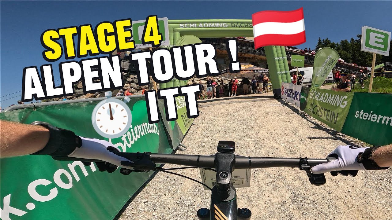 STAGE 4 ALPEN TOUR TROPHY  🇦🇹 | 11KM & 1100HM | TIME TRIAL | GOPRO HIGHLIGHTS