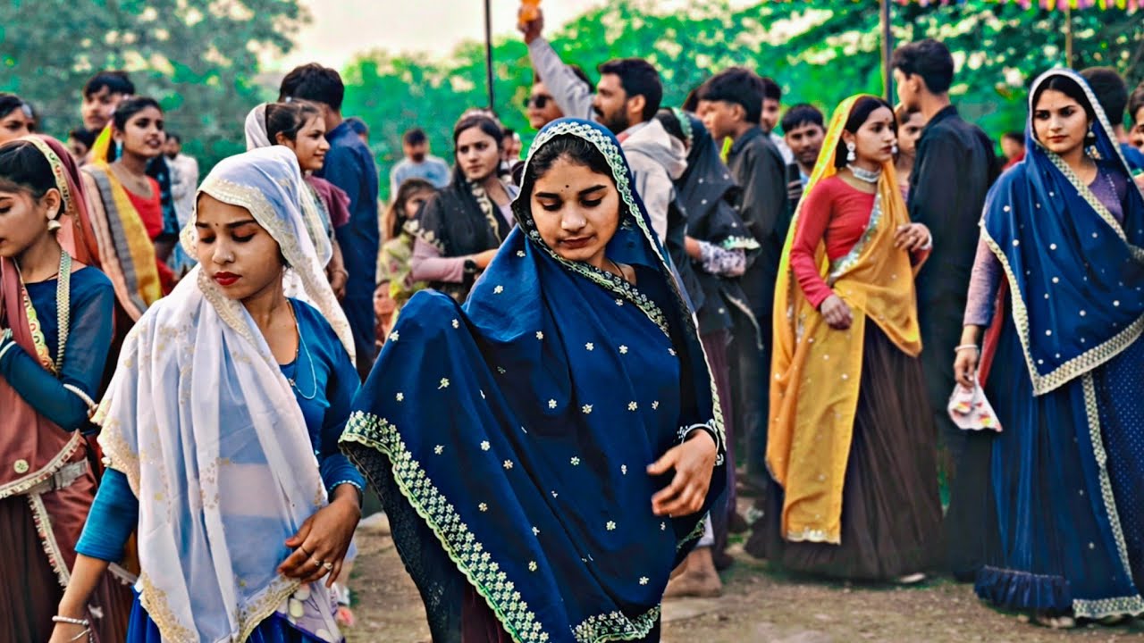 जानुडी नी लाल घाघरी VK Bhuriya New 2026 Timli Dance Girls Aadivasi Viral New 2026 Timli Dance Jhabua
