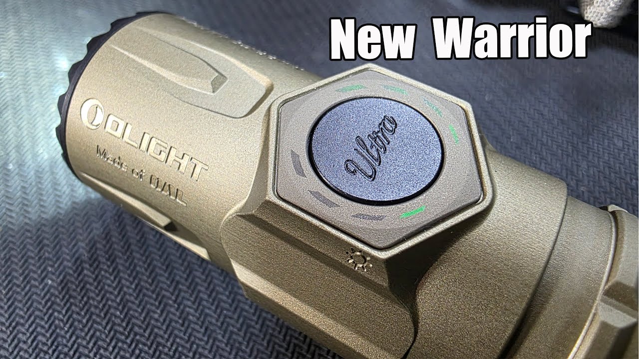 Proprietary Aluminum Alloy - New OLIGHT Warrior Ultra 2,500 lumens and 26,000 candela