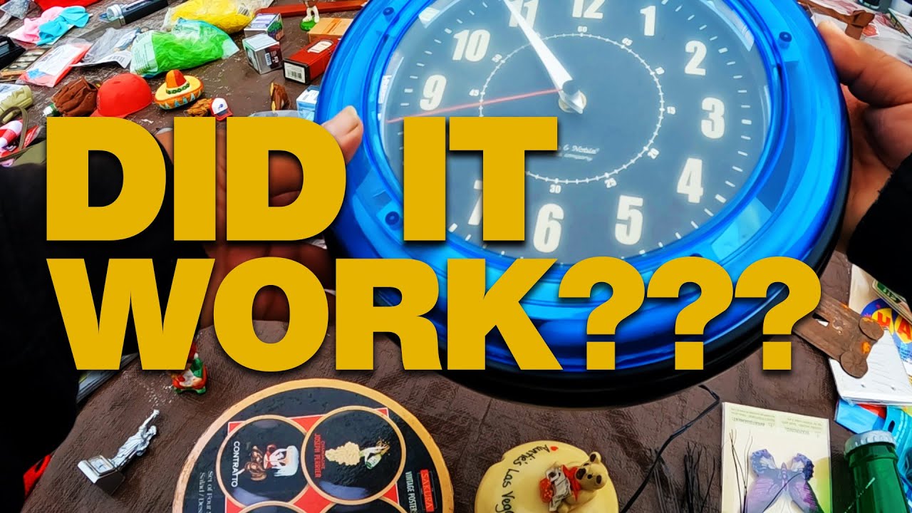 PEOPLE ARE MAD THAT I FILM AT THE SWAP MEET. PLUS SWAP MEETS FINDS BUT DID THEY WORK?