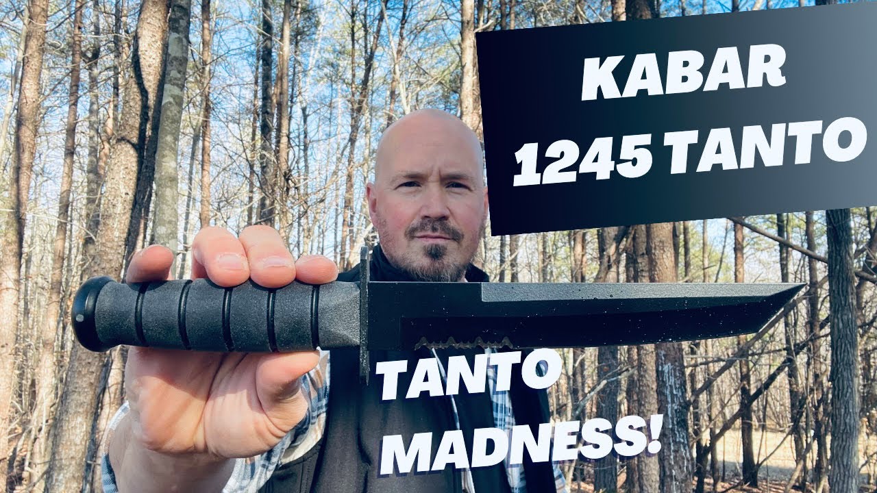 KA-BAR 1245 Black Tanto // Три ключевые особенности